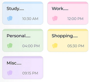 minotes project screenshot